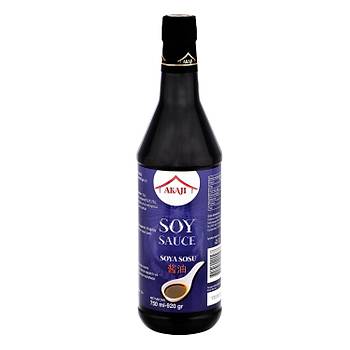 Akaji Soya Sosu 750 ml x 4 Adet