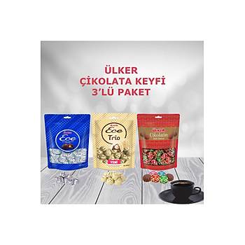 lker ikolata Keyfi 3'l Paket Ece, ikolatin, Ece Trio