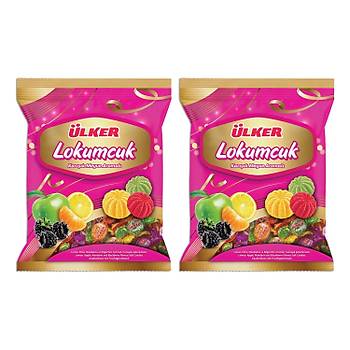 lker Lokumcuk Kark Meyveli Yumuak eker 350 gr 2 li