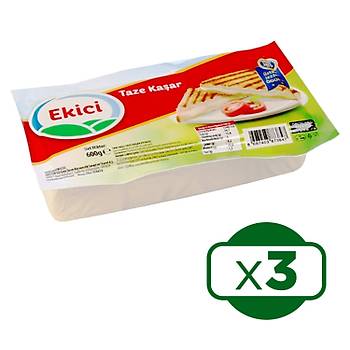 Ekici Taze Kaar Peyniri 600 G X 3 Adet