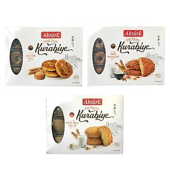 Aktrk Kurabiye 400 gr 3 l Karma Paket