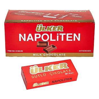 lker Napoliten 33 gr 20'li ikolata