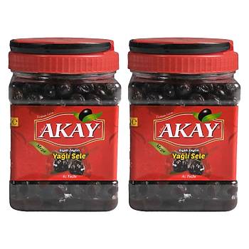 Akay Zeytin Mega Yal Sele 1 Kg (cal :260-290) x 2 Adet