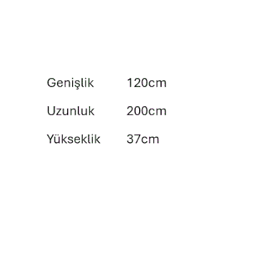 �z�e �ekmeceli Karyola  120x200