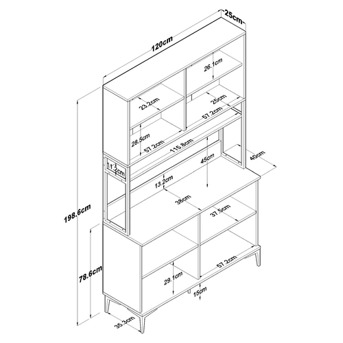 Irony Large Kiler 2 Dolab�