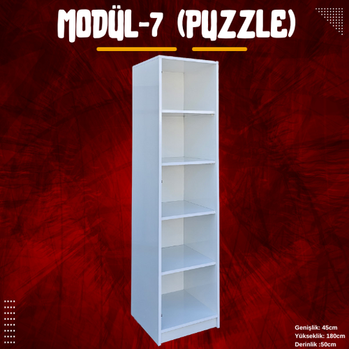 Puzzle Modler Elbise Dolab - Kendi Dolabn Tasarla