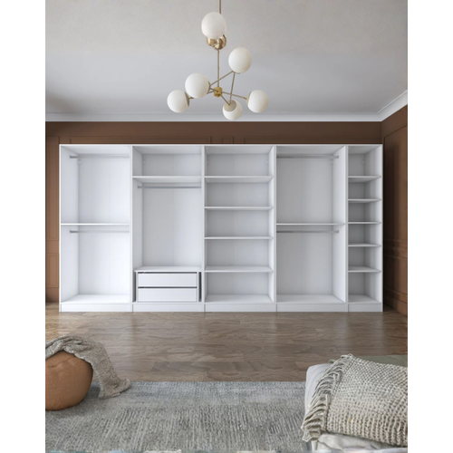 Mod�ler Elbise Dolab� 9 Kapakl�