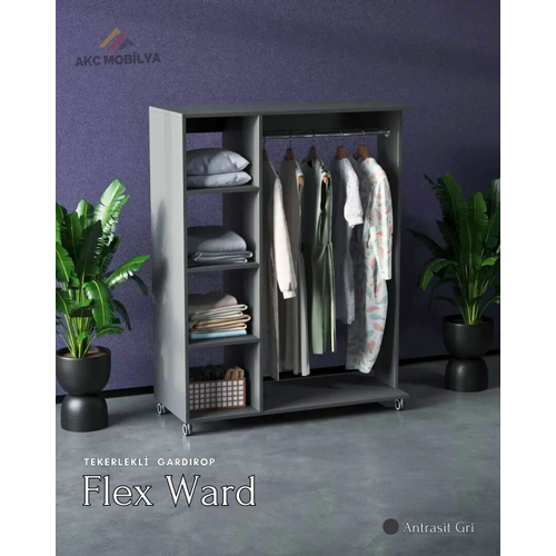 Flex Ward Tekerlekli Gard�rop