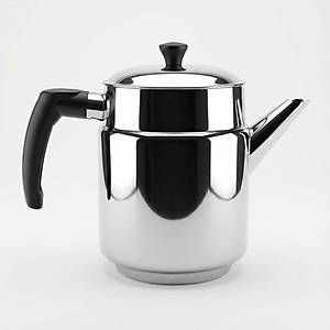 Kahveci �elik Demlik 3 Numara 1,9 lt - (304 Kalite)