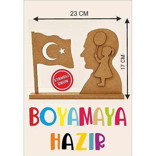 29 Ekim 10 Kasm Atatrk Trk Bayra Ahap Oyuncak Boyama Etkinlik Aktivite