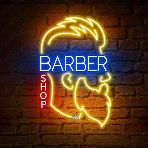 BarberShop Neon Led Tabela