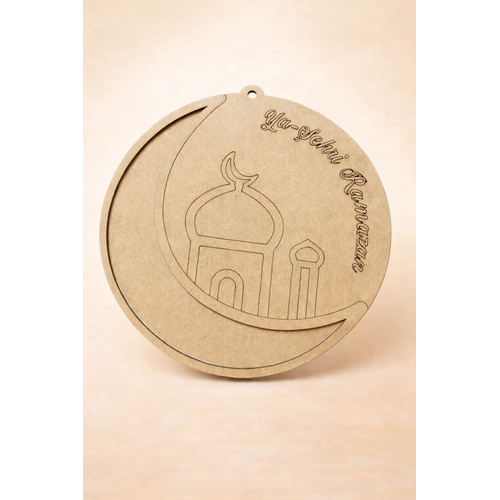 Ramazan Hilal Fig�r� Okul Aktivite Boyama 20 Cm