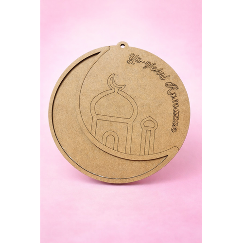 Ramazan Hilal Fig�r� Okul Aktivite Boyama 20 Cm