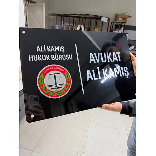 Kabartma Pleksi Kap� ve Duvar Tabelas�