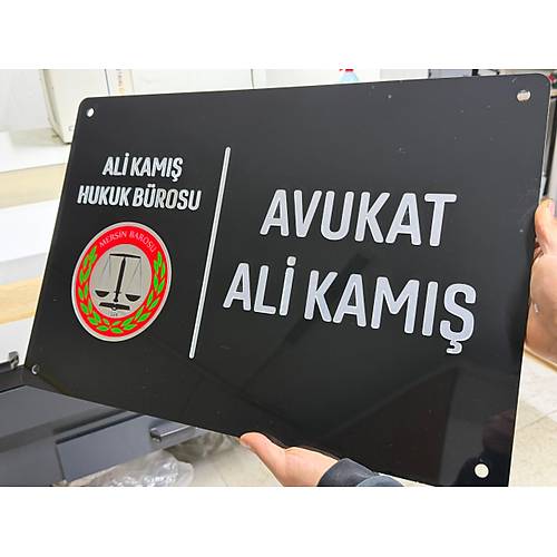 Kabartma Pleksi Kap� ve Duvar Tabelas�