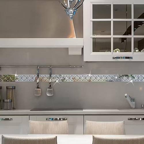 Pleksi Ss Akrilik Ayna Gm Motif Desenli Duvar Tavan Ss Ev Dekorasyon