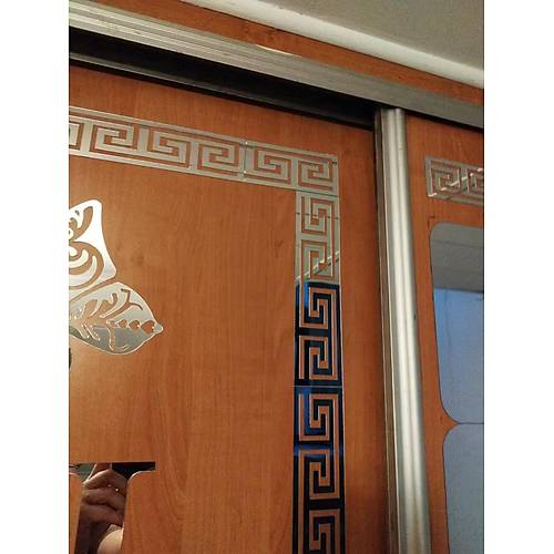 Pleksi Ss Akrilik Ayna Gm Motif Desenli Duvar Tavan Ss Ev Dekorasyonu mdl2