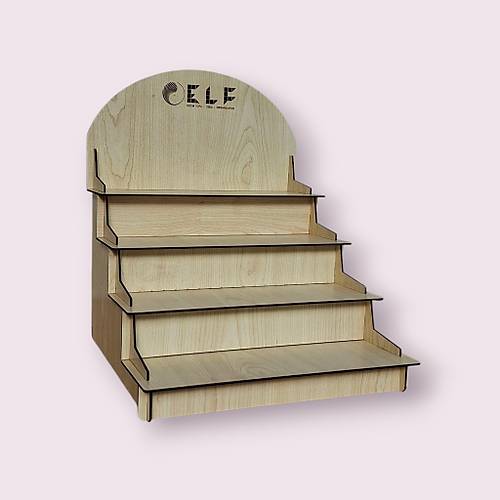 Dekoratif Ahap rn Tehir Stand 45x30 MDL5