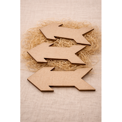 Boyanabilir Ah�ap Ok 30 Cm