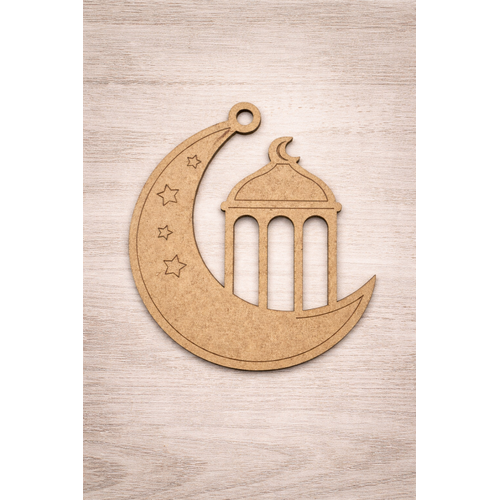 Standl� Ah�ap Ramazan Fig�r Boyama C Model Okul Diy Etkinlik Aktivite Sanat 12 cm