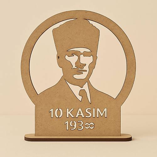 10 Kasm Atatrk' Anma Boyama Etkinlik Okul Aktivite Sanat 1 Adet
