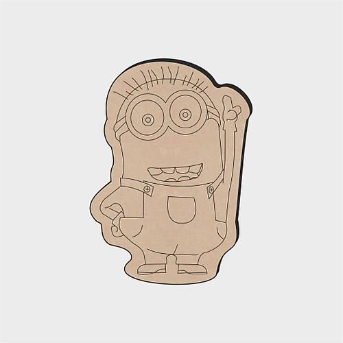 Sevimli Minion Ahap Boyama  Anaokul Etkinlik