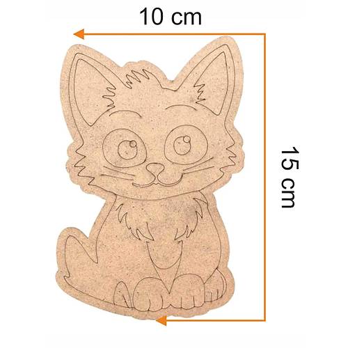 Kedi Ahap Boyama Okul Diy Etkinlik Aktivite Sanat