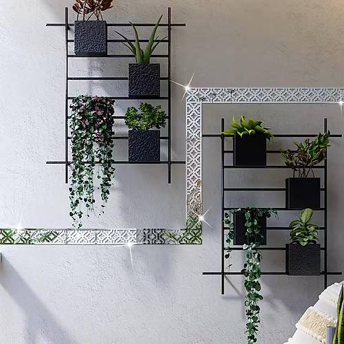 Pleksi Ss Akrilik Ayna Gm Motif Desenli Duvar Tavan Ss Ev Dekorasyon