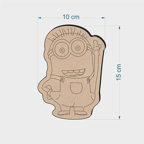 Sevimli Minion Ahap Boyama  Anaokul Etkinlik