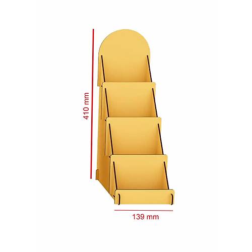 Dekoratif Ahap rn Stand 41x13 cm Demonte