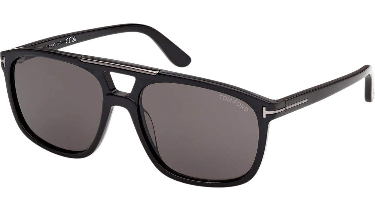Tom Ford Brianna-02 FT1338 01A Unisex Aviator Güneş Gözlüğü Siyah