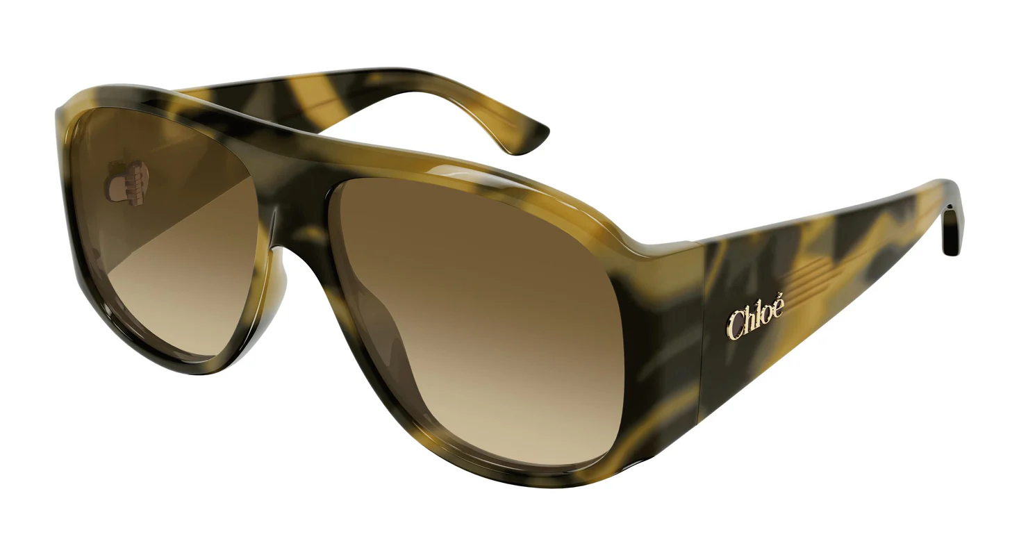 Chloé CH0347S 005 Kadın Güneş Gözlüğü Havana Square