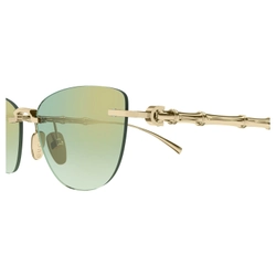 Gucci GG2063S 003 Gold Green Mirror | Çırağan Babel Optik