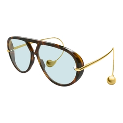 Bottega Veneta BV1273S 007 Drop Aviator Küpeli Güneş Gözlüğü