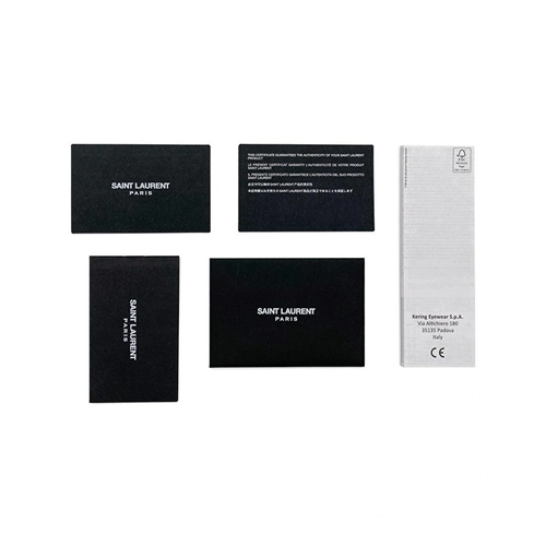 Saint Laurent SL M144 001 Solid Black