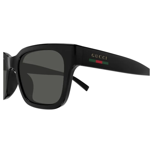 Gucci GG1857S 001 Black Grey Square Gunes Gozlugu
