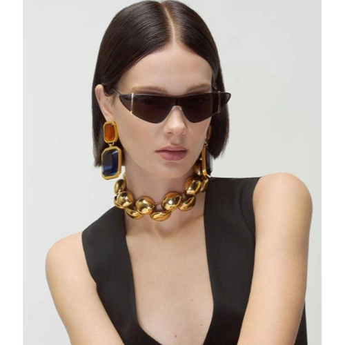 Saint Laurent SL 536 001 Siyah Siyah Kad�n G�ne� G�zl���