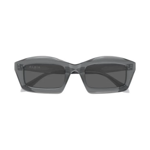 ALAIA AA0089S 002 Gri Dikd�rtgen Kad�n G�ne� G�zl���