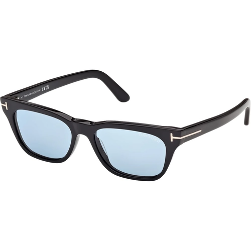 Tom Ford Penn-02 FT1362 01V Unisex G�ne� G�zl��� Siyah Mavi Lens
