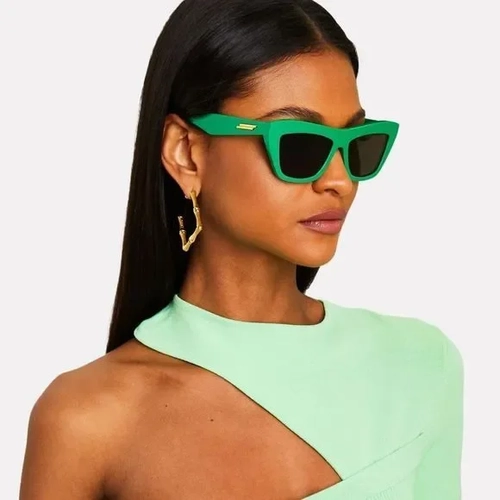 Bottega Veneta BV1121S 005 Ye�il Unisex G�ne� G�zl���