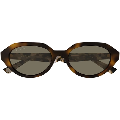 Gucci GG2178S 004 Havana Cream Tortoise Oval Gunes Gozlugu
