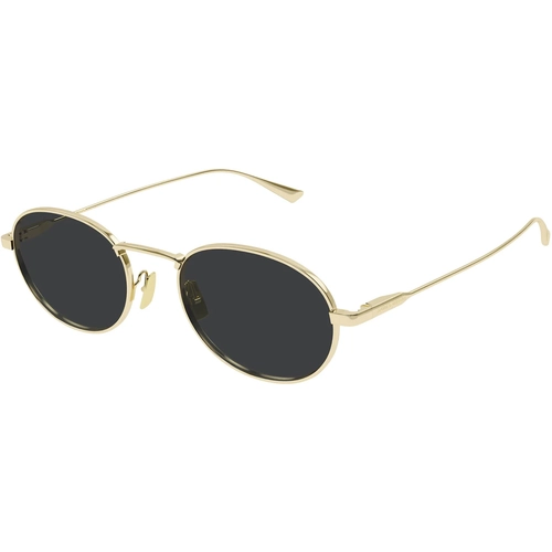 Saint Laurent SL 799 003 Erkek G�ne� G�zl��� Gold Oval Metal