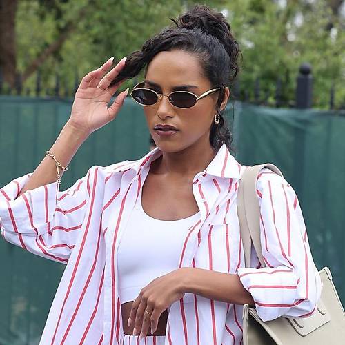 Bottega Veneta BV1386S 003 G�m�� Oval Erkek Kad�n G�zl���