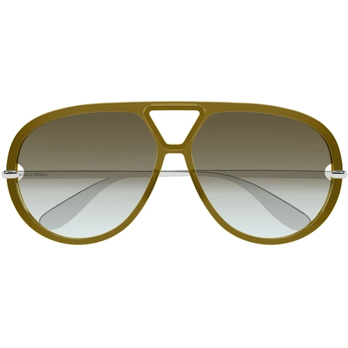 Bottega Veneta BV1274S 006 Khaki Aviator Unisex Gunes Gozlugu