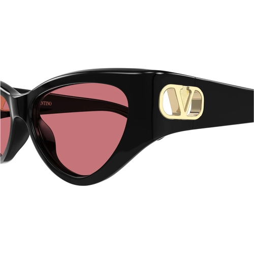 Valentino VG0014S 002 Black Red Cat-Eye Gunes Gozlugu