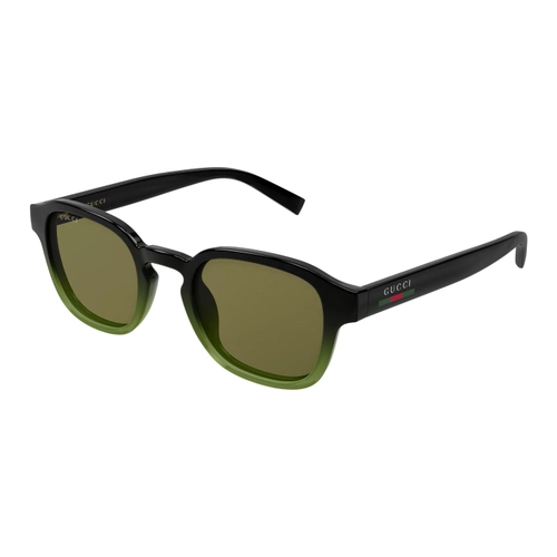 Gucci GG2106S 003 Black Green Degrade Web Erkek Gunes Gozlugu