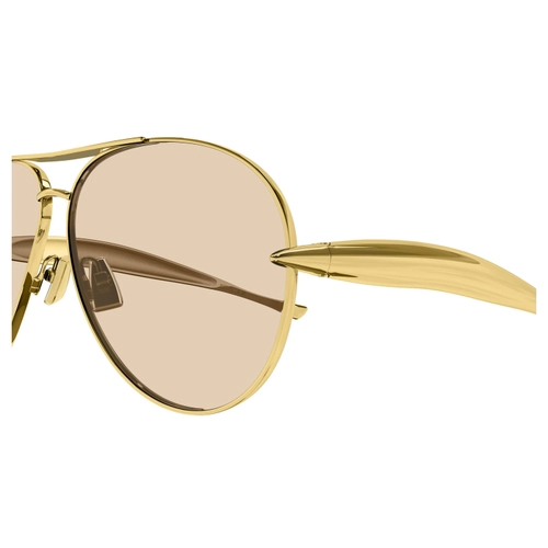 Bottega Veneta BV1305S 002 Unisex Aviator G�ne� G�zl���