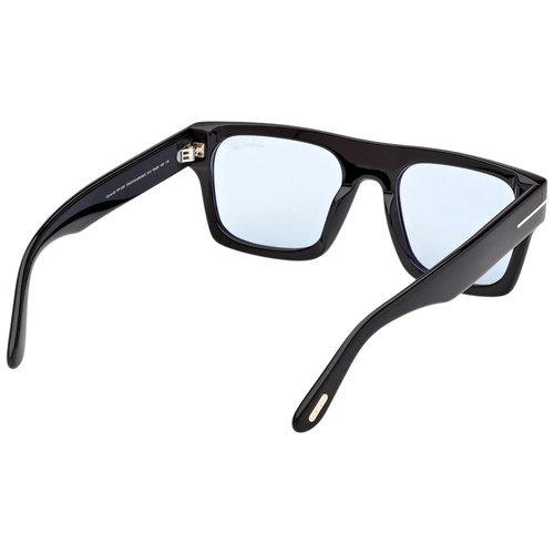 Tom Ford Cyrus-02 FT1337 01V Erkek G�ne� G�zl��� Siyah Mavi Lens