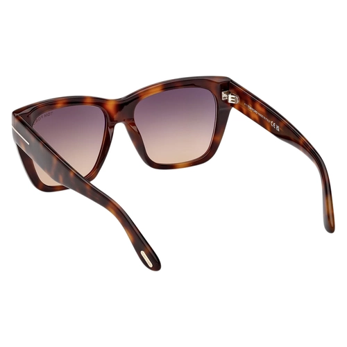 Tom Ford Flynn-02 FT1343 53B Kad�n Butterfly G�ne� G�zl��� Havana
