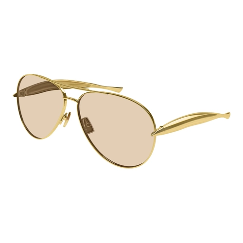 Bottega Veneta BV1305S 002 Unisex Aviator G�ne� G�zl���